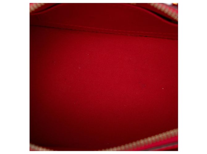 Louis Vuitton Monogram Vernis Alma BB Satchel Rot - Ansicht 4