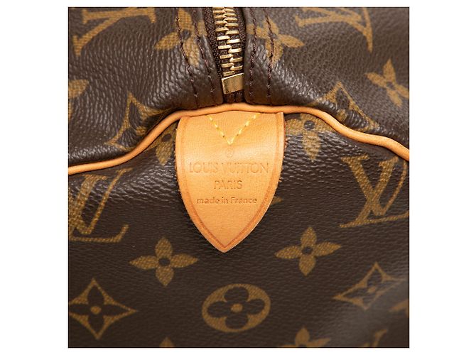Bolso Boston Louis Vuitton Monogram Speedy 40 Marrón Castaño - vista 5