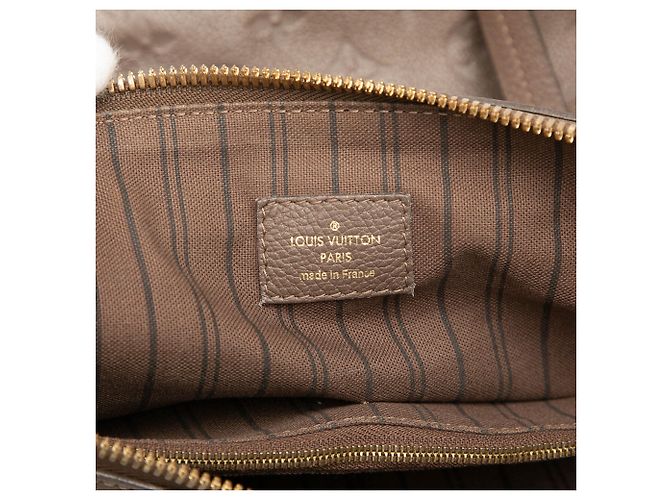 Louis Vuitton Monogram Empreinte Lumineuse PM Satchel Braun - Ansicht 5