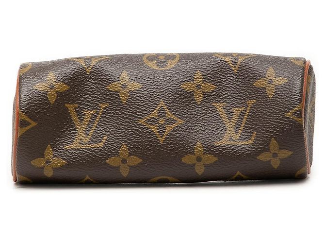 Sac à main Louis Vuitton Monogram Papillon Pochette Marron - vue 3