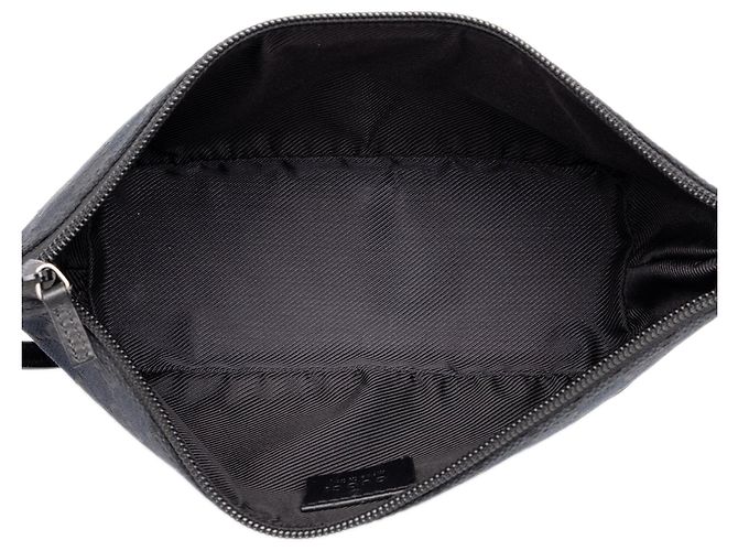 Borsa a tracolla Boat Gucci GG Canvas Nera Nero - vista 4