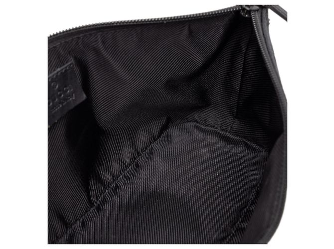 Borsa a tracolla Boat Gucci GG Canvas Nera Nero - vista 6