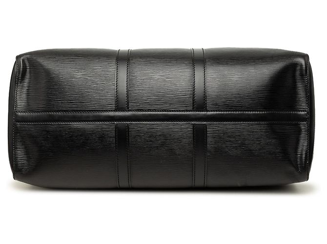 Sac de voyage Louis Vuitton Epi Keepall 50 Noir - vue 3