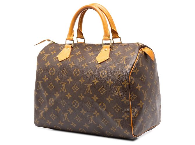 Bolso Boston Louis Vuitton Monogram Speedy 30 Marrón Castaño - vista 2