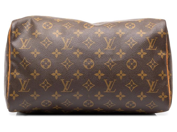Bolso Boston Louis Vuitton Monogram Speedy 30 Marrón Castaño - vista 3