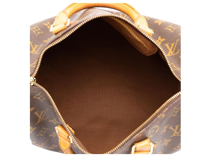 Bolso Boston Louis Vuitton Monogram Speedy 30 Marrón Castaño - vista 4