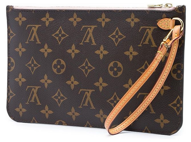 Bolsa Louis Vuitton Monogram Neverfull MM Castanha Marrom - vista 2