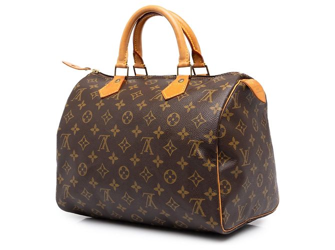 Louis Vuitton Monogram Speedy 30 Boston Tasche Braun - Ansicht 2