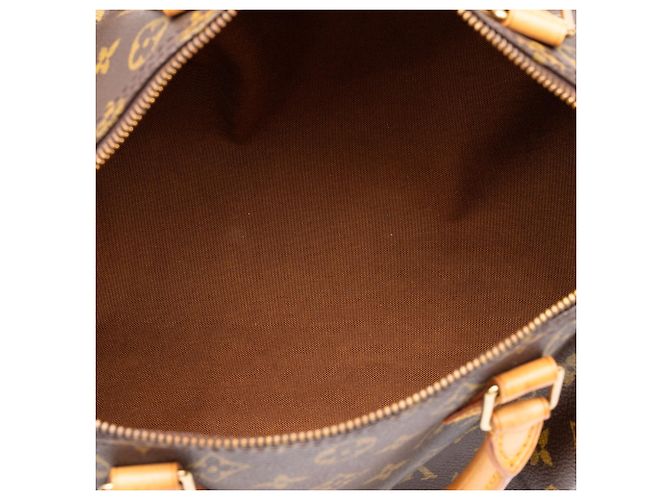 Louis Vuitton Monogram Speedy 30 Boston Tasche Braun - Ansicht 4