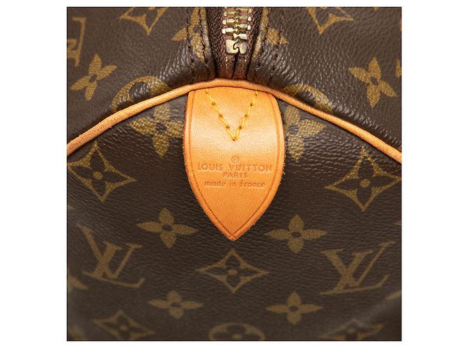 Louis Vuitton Monogram Speedy 30 Boston Tasche Braun - Ansicht 5