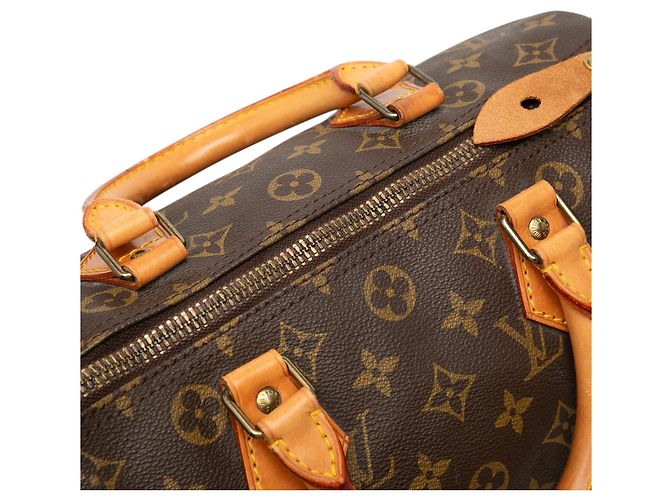 Louis Vuitton Monogram Speedy 30 Boston Tasche Braun - Ansicht 6
