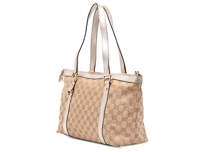 Gucci GG Canvas Abbey D Ring Tote Beige - Ansicht 2