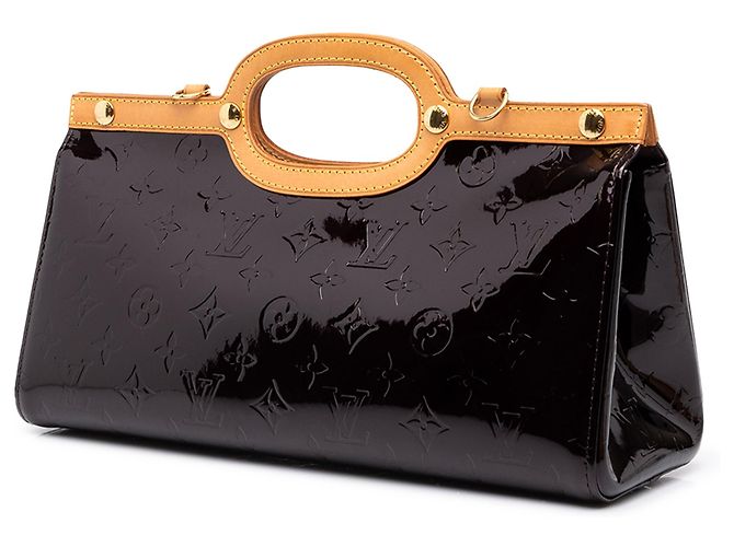 Bolso Satchel Louis Vuitton Monogram Vernis Roxbury Drive Purple Púrpura - vista 2