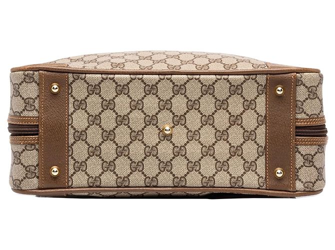Borsa Gucci GG Supreme Beige - vista 3