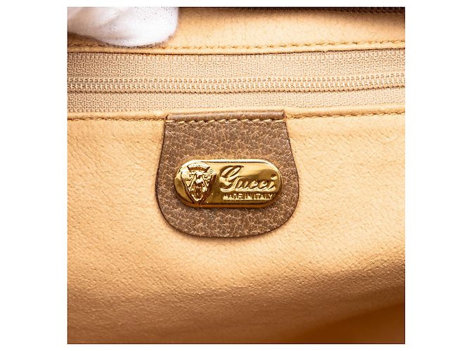 Borsa Gucci GG Supreme Beige - vista 5