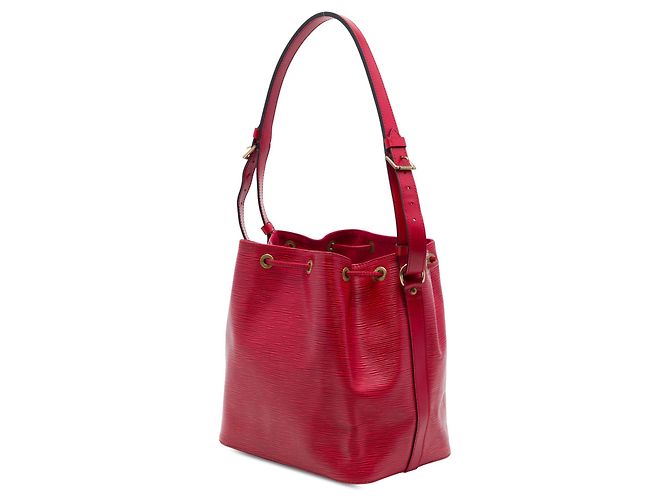 Borsa a secchiello Louis Vuitton Epi Petit Noe rossa Rosso - vista 2