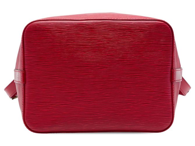 Borsa a secchiello Louis Vuitton Epi Petit Noe rossa Rosso - vista 3