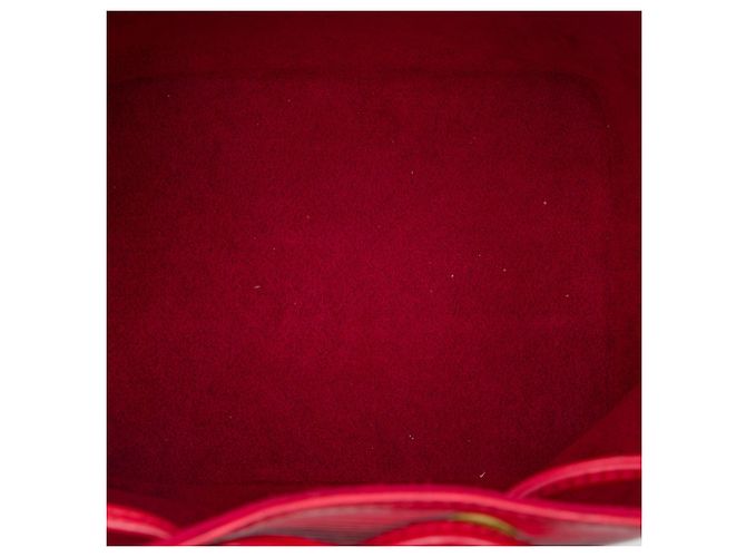 Borsa a secchiello Louis Vuitton Epi Petit Noe rossa Rosso - vista 4