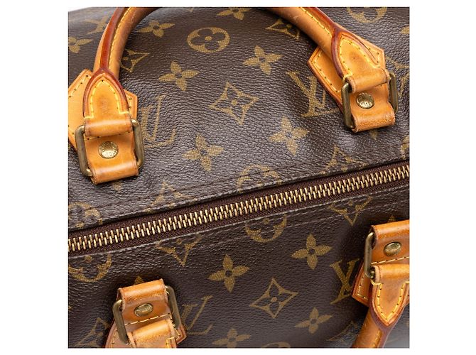 Louis Vuitton Monogram Speedy 35 Boston Tasche Braun - Ansicht 6