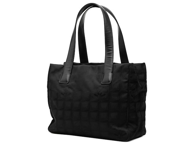 Chanel New Travel Line Nylon Tote Schwarz - Ansicht 2