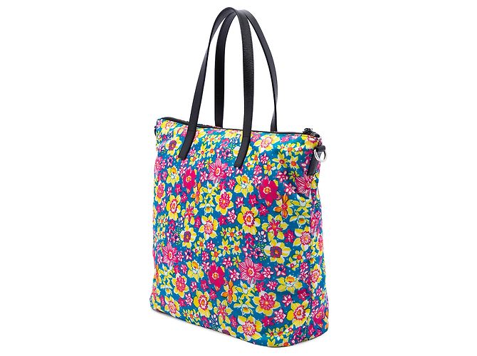 Bolsa Prada Tessuto Stampato Azul - vista 2