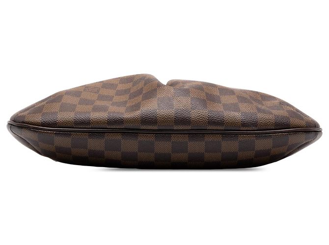 Borsa a tracolla Louis Vuitton Damier Ebene Bloomsbury PM Marrone - vista 3