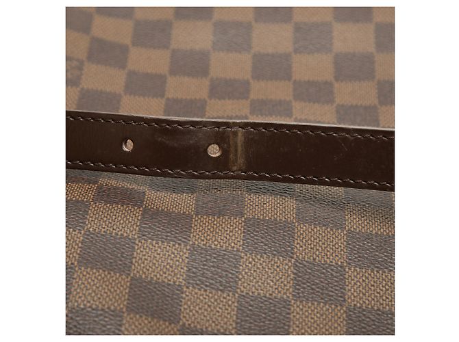 Borsa a tracolla Louis Vuitton Damier Ebene Bloomsbury PM Marrone - vista 6