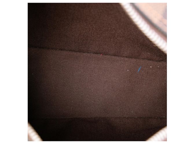 Borsa a tracolla Louis Vuitton Damier Ebene Olav PM Marrone - vista 4