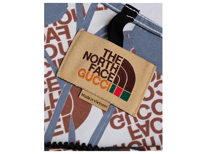 The North Face x Gucci, Jacke mit Logo-Print 2021 Mehrfarben - Ansicht 7