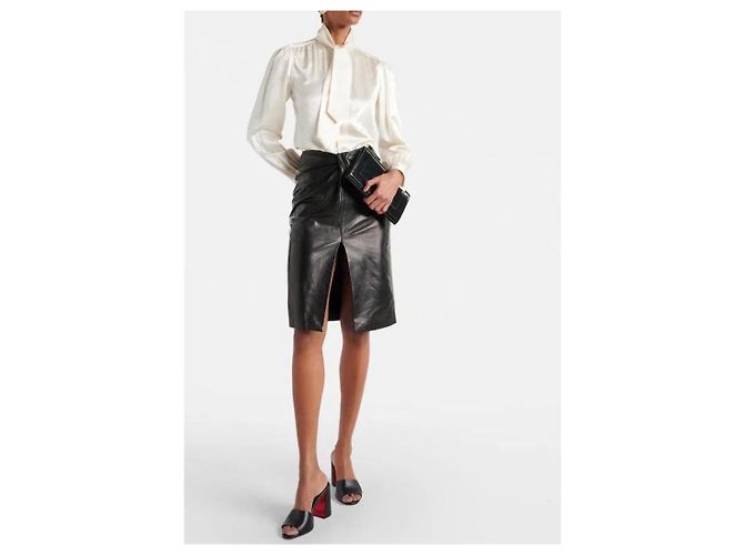 Sandali Christian Louboutin Jane in pelle nera Nero - vista 4