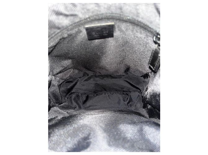 Gucci Borsa a Tracolla in Tela GG Supreme Nero - vista 7