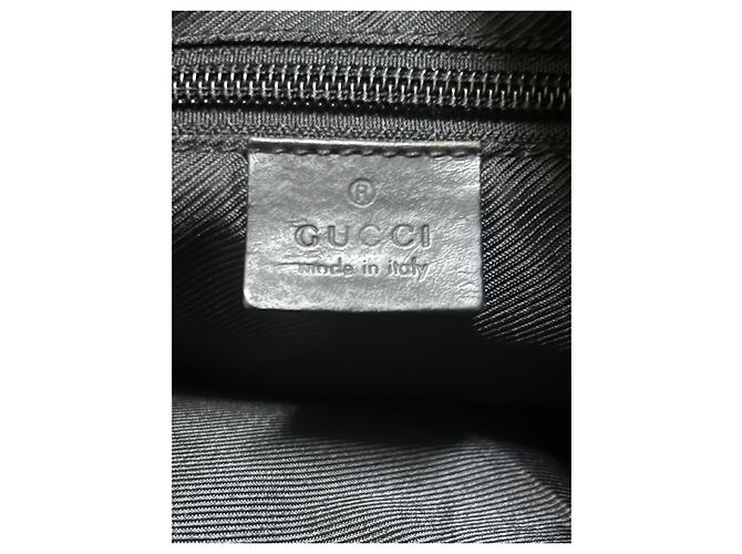 Gucci Borsa a Tracolla in Tela GG Supreme Nero - vista 8