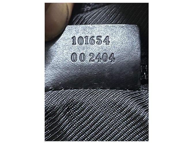 Gucci Borsa a Tracolla in Tela GG Supreme Nero - vista 9