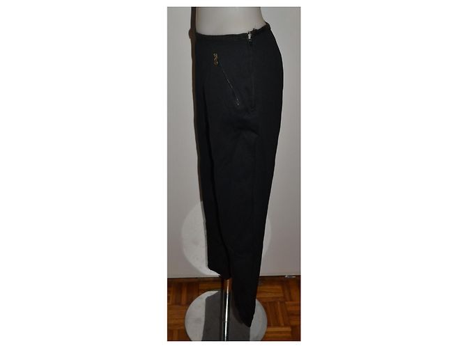 Fendi Slim-Fit Hose Schwarz - Ansicht 4