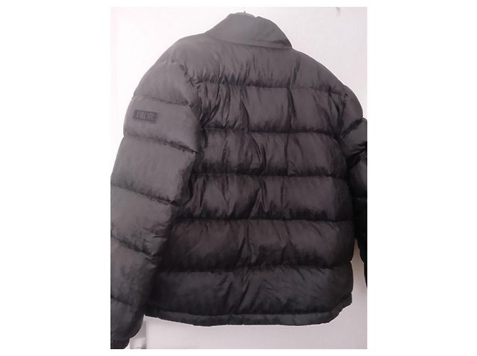 Autre Marque Dior Gesteppte Daunenjacke Schwarz - Ansicht 3