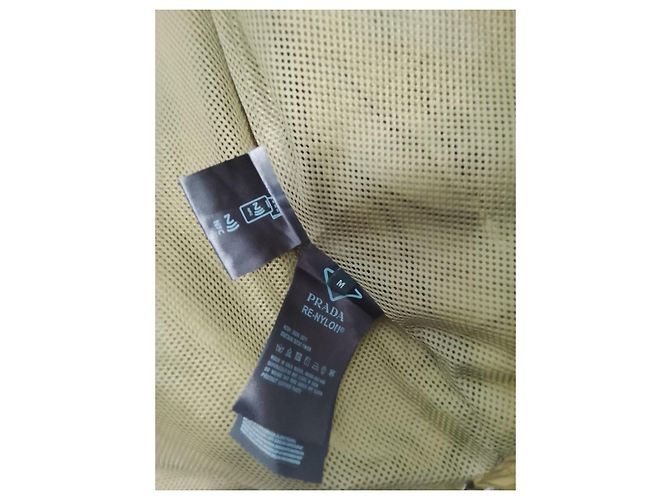 Prada Khaki Nylon Hooded Jacket - view 5