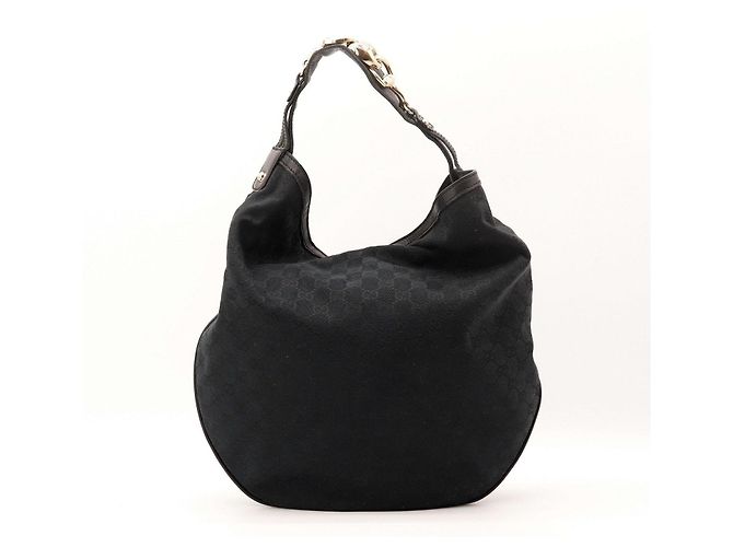 Gucci GG Monogramm Canvas Hobo-Bag Schwarz - Ansicht 3
