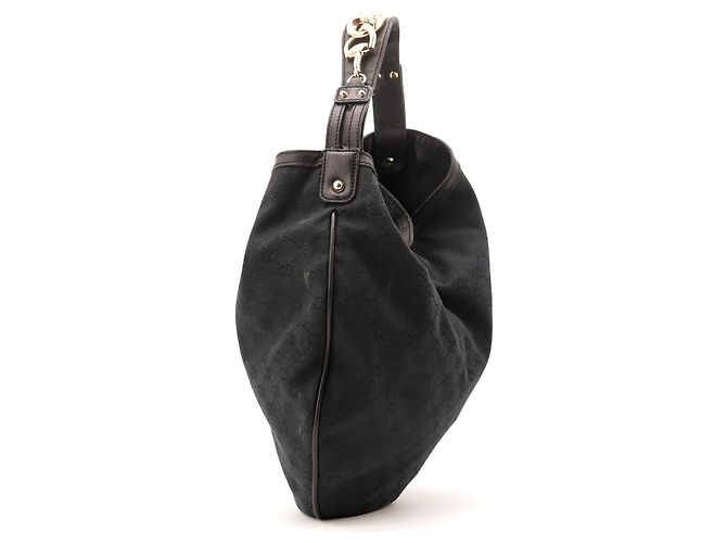 Gucci GG Monogramm Canvas Hobo-Bag Schwarz - Ansicht 4