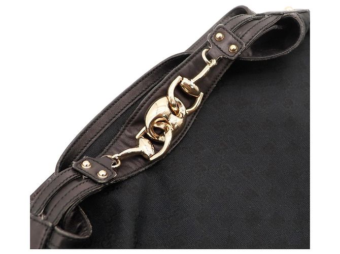 Gucci GG Monogramm Canvas Hobo-Bag Schwarz - Ansicht 7