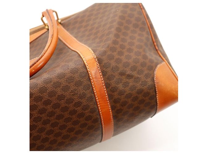 Bolsa Boston Céline Macadam Monograma Marrom - vista 13