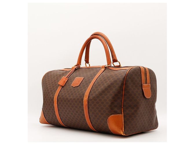 Bolsa Boston Céline Macadam Monograma Marrom - vista 2