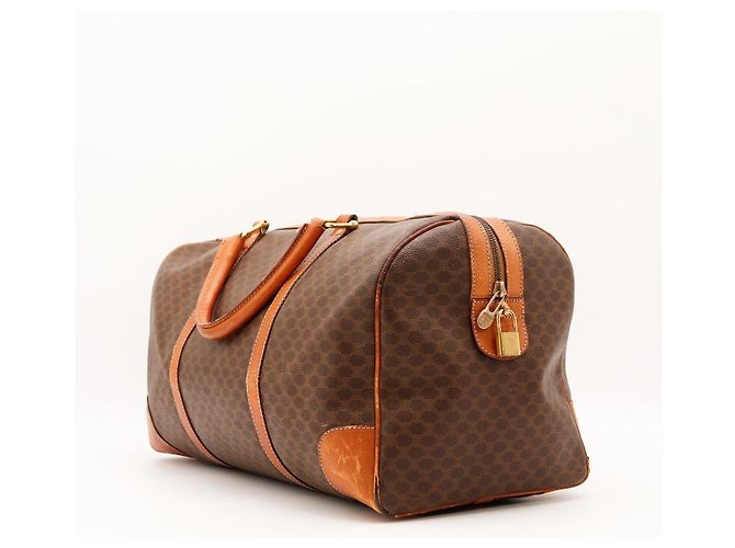 Bolsa Boston Céline Macadam Monograma Marrom - vista 4