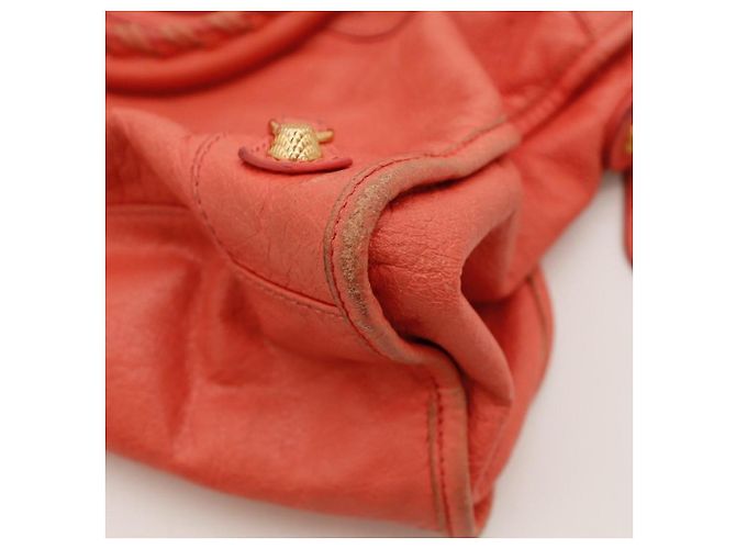 Borsa Balenciaga City Classic Corallo - vista 11