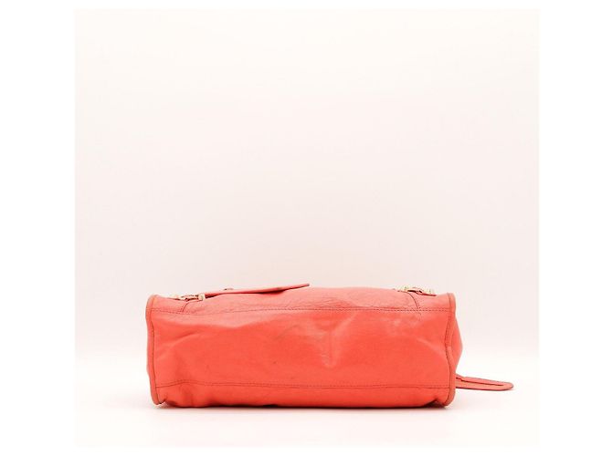 Borsa Balenciaga City Classic Corallo - vista 5