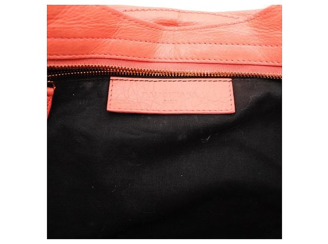 Borsa Balenciaga City Classic Corallo - vista 8