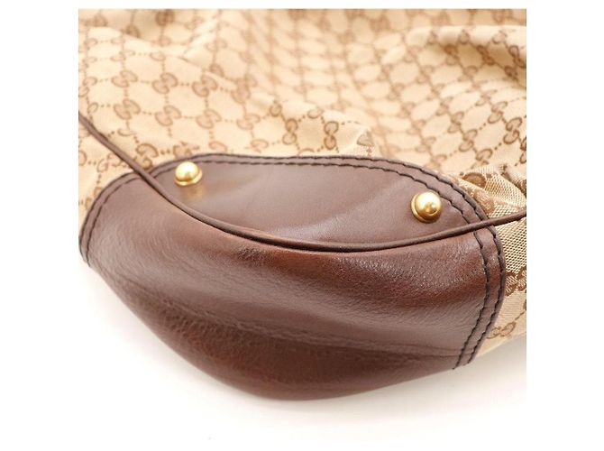 Gucci GG Monogramm Canvas Hobo-Bag Braun - Ansicht 8