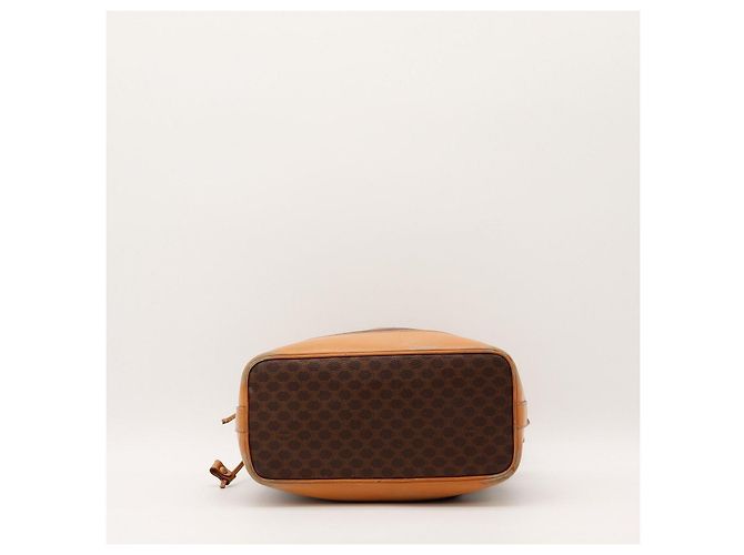 Céline Bolso Bucket Celine Macadam Castaño Monograma - vista 5