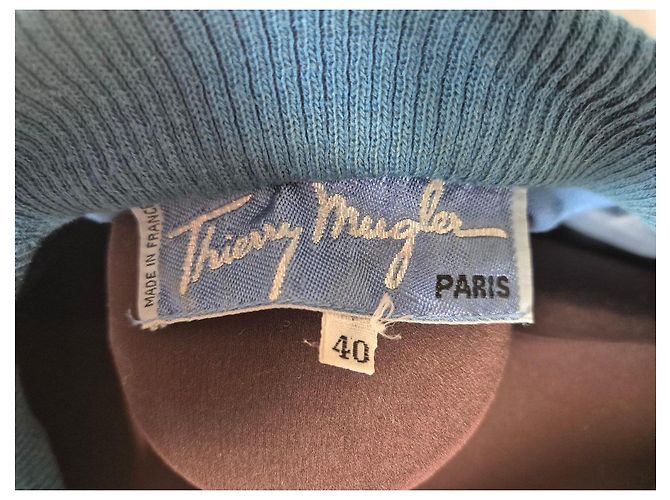 Thierry Mugler Jacken- und Rock-Set blau - Ansicht 3