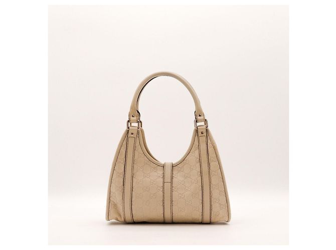 Gucci Bolsa de ombro monograma GG Bege - vista 3