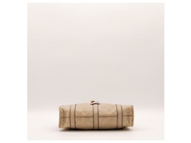 Gucci Bolsa de ombro monograma GG Bege - vista 5